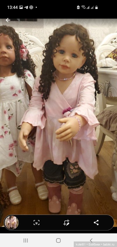 Кукла коллекционная виниловая Monika Peter light (фото 7)