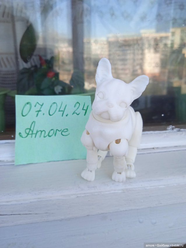 Шарнирный бульдожек — Авторские игрушки (фото 4)