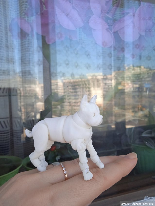 Шарнирный бульдожек — Авторские игрушки (фото 8)