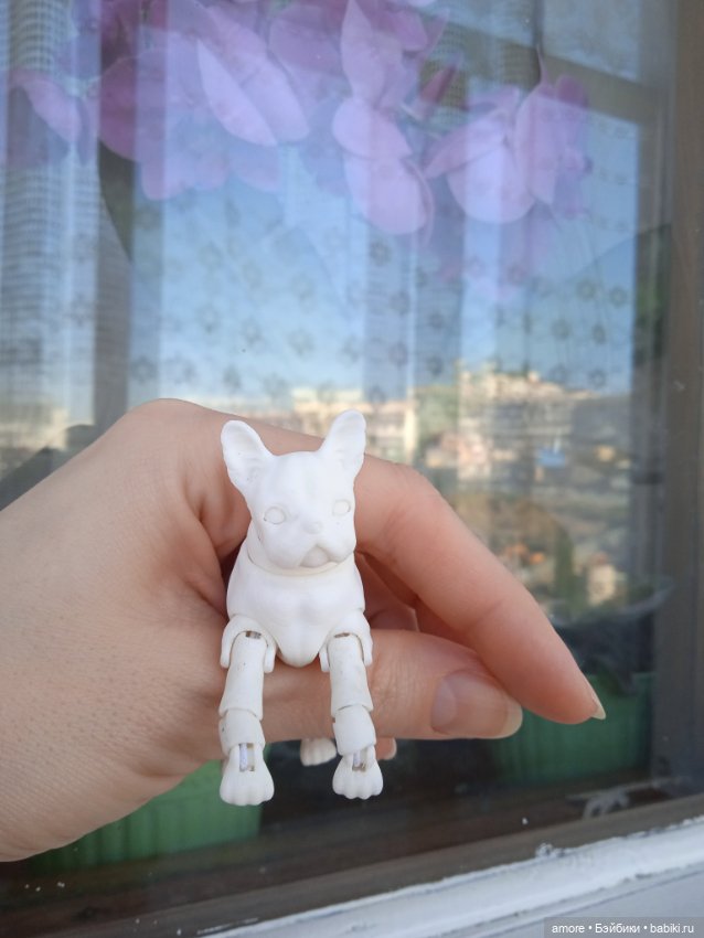 Шарнирный бульдожек — Авторские игрушки (фото 7)