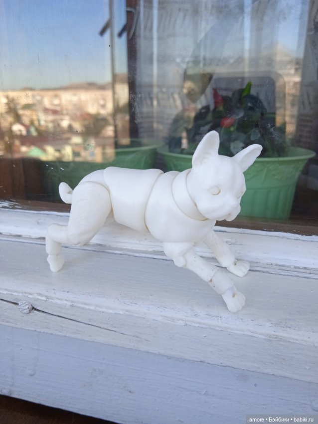 Шарнирный бульдожек — Авторские игрушки (фото 5)