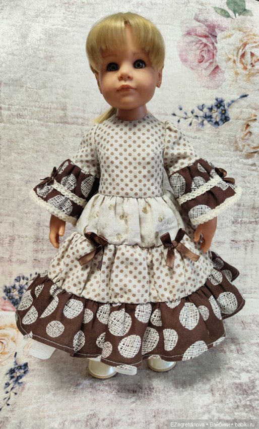 Комплект Готц, Gotz, 48 см Бохо-шоколад (фото 5)