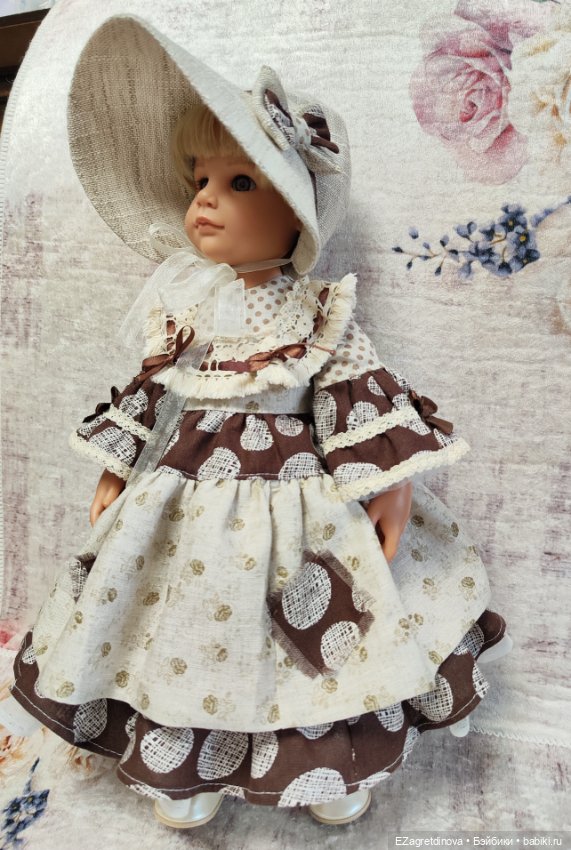 Комплект Готц, Gotz, 48 см Бохо-шоколад