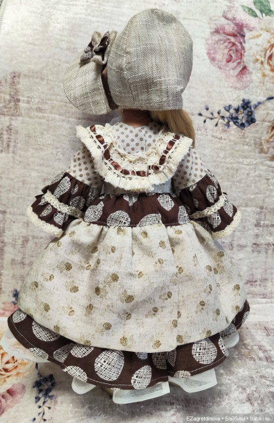 Комплект Готц, Gotz, 48 см Бохо-шоколад