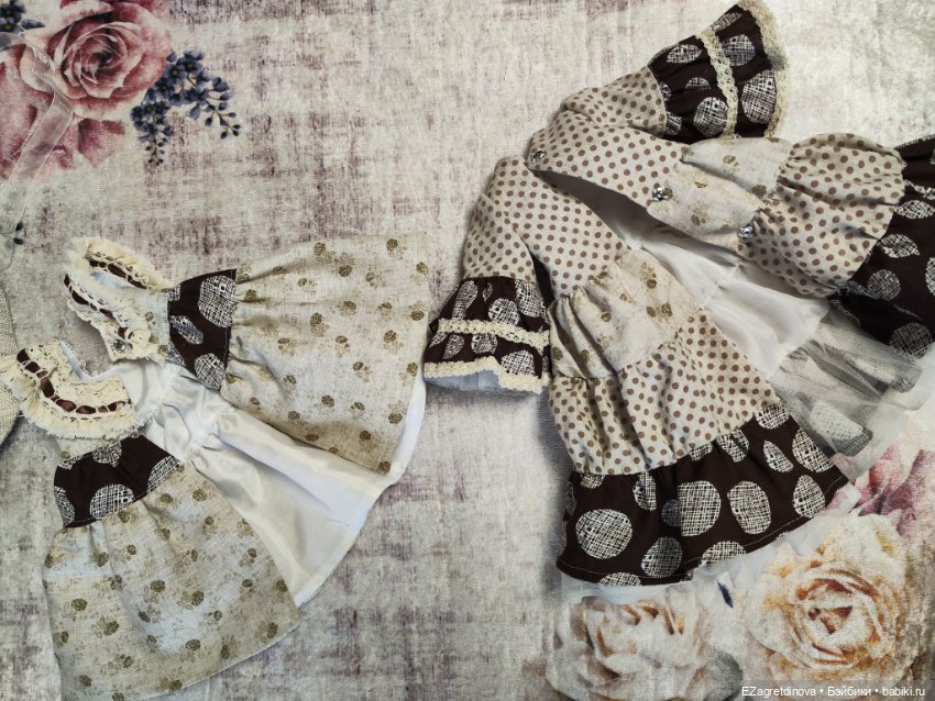 Комплект Готц, Gotz, 48 см Бохо-шоколад (фото 3)