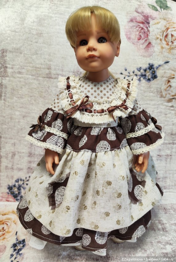 Комплект Готц, Gotz, 48 см Бохо-шоколад (фото 8)