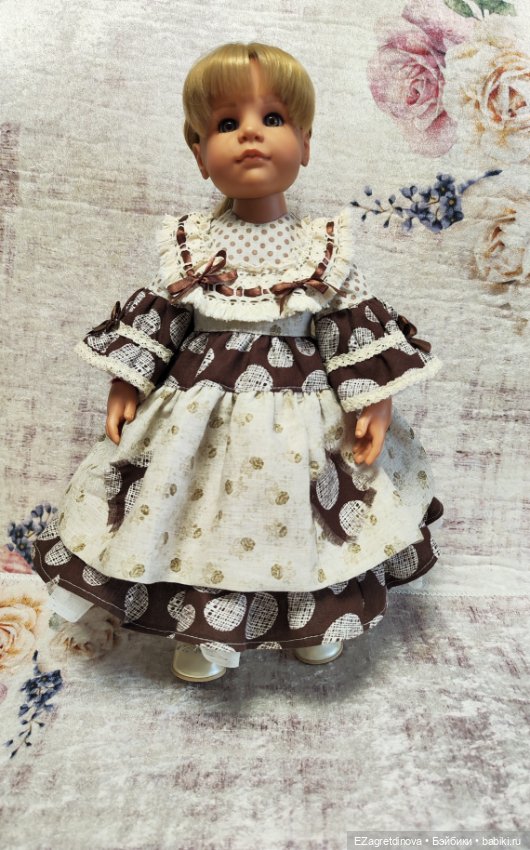 Комплект Готц, Gotz, 48 см Бохо-шоколад (фото 10)