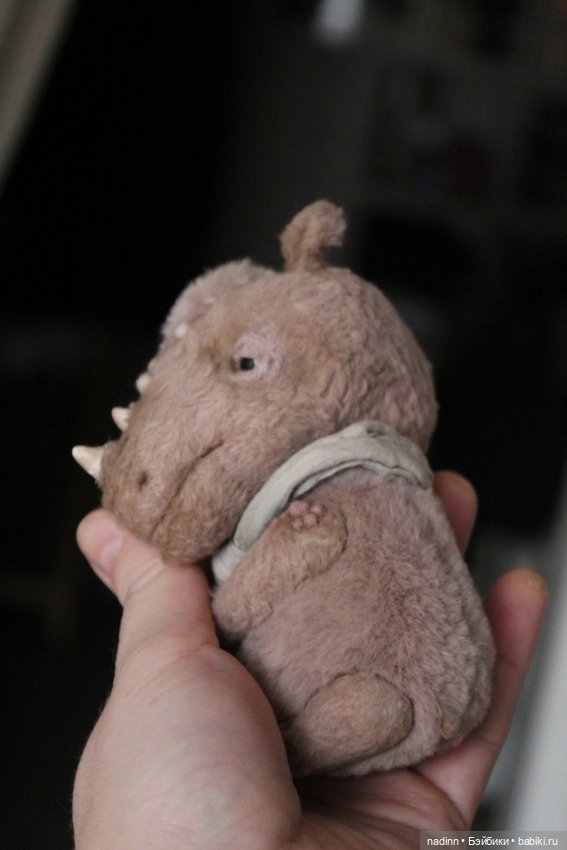 Носорожек Гоша — Авторские игрушки (фото 6)