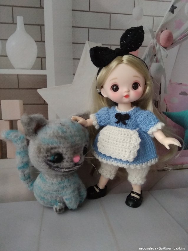 Шарнирная кукла баболи в одежде ручной работы (фото 7)