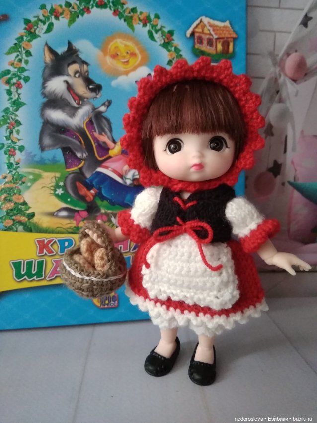 Шарнирная кукла баболи в одежде ручной работы (фото 3)