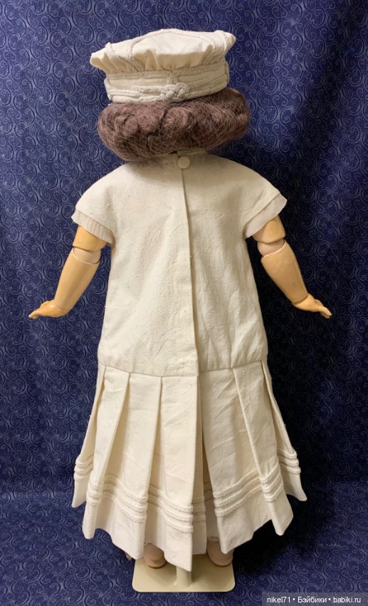 Костюм для антикварной куклы (фото 7)