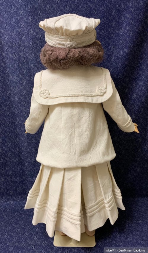 Костюм для антикварной куклы (фото 3)
