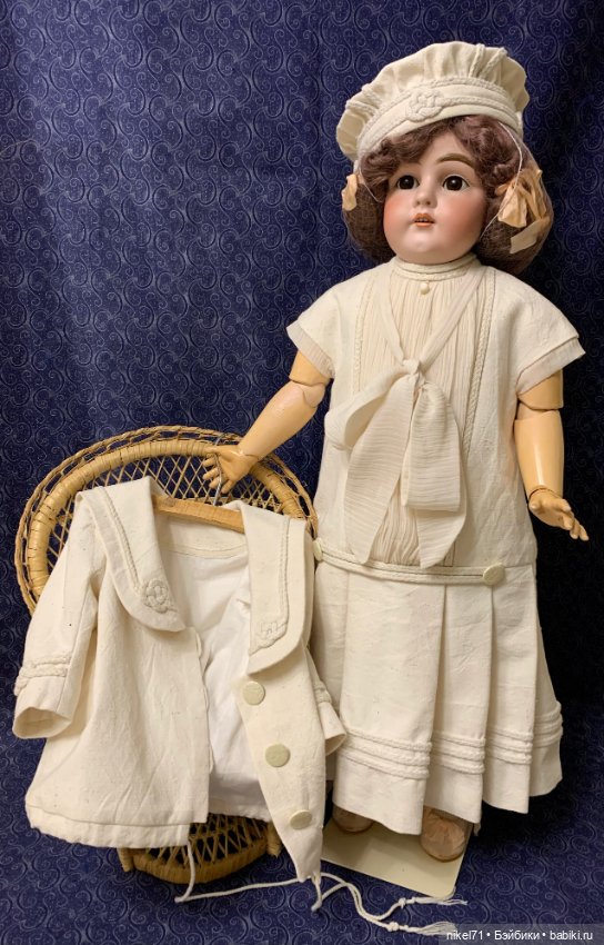 Костюм для антикварной куклы (фото 5)