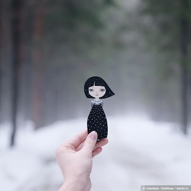 Заготовки фанерных куколок для раскраски (фото 2)