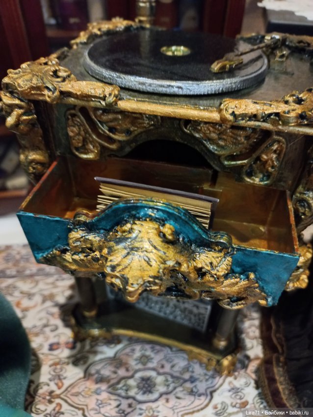 Граммофон музыкальная шкатулка