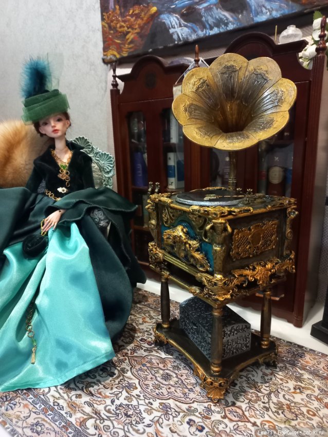 Граммофон музыкальная шкатулка