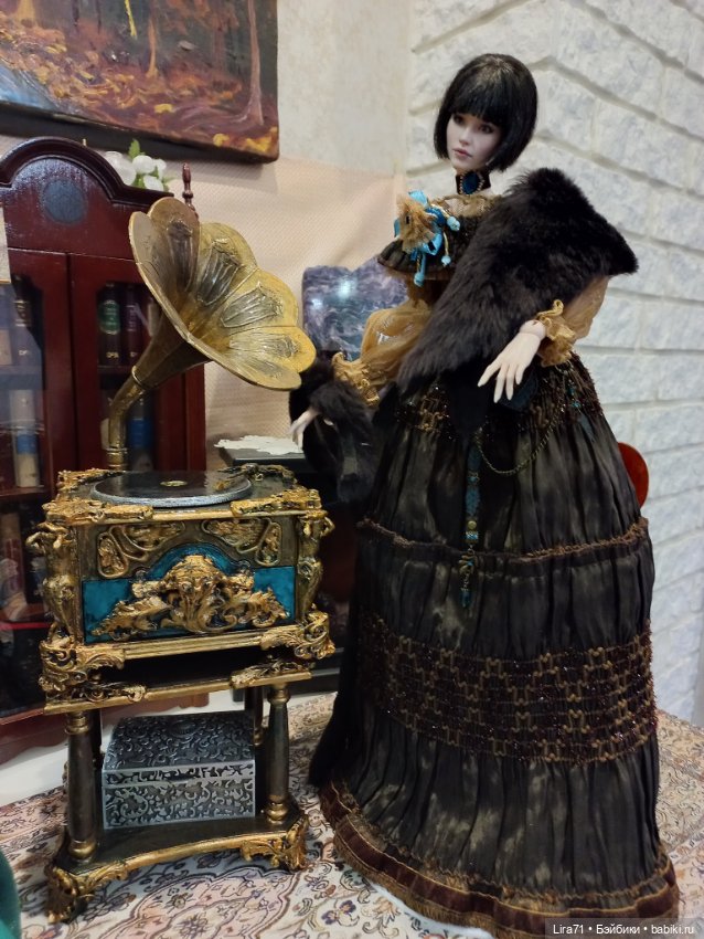 Граммофон музыкальная шкатулка