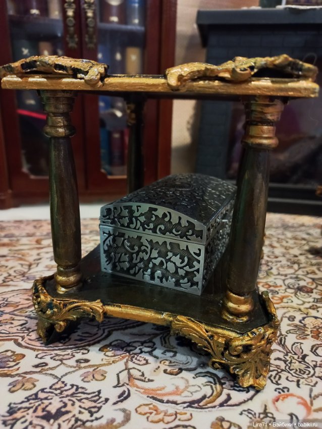 Граммофон музыкальная шкатулка (фото 5)