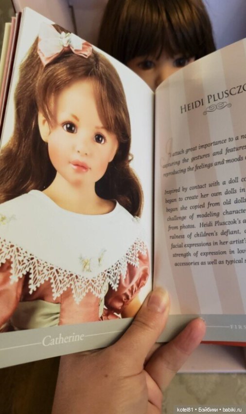 Кукла виниловая zapf Heidi PLusczok (фото 2)