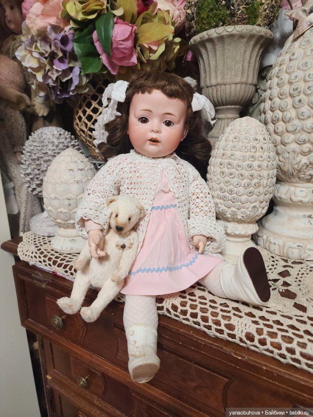 Антикварная малышка Бар Прошильд молд 620 на тоддлер теле