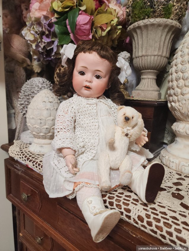 Антикварная малышка Бар Прошильд молд 620 на тоддлер теле (фото 6)