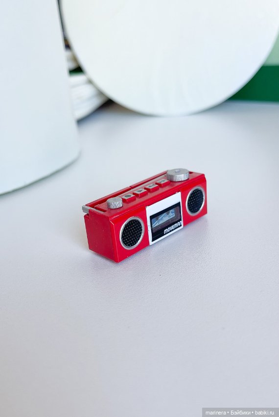 Магнитофон из серии re-ment (фото 3)