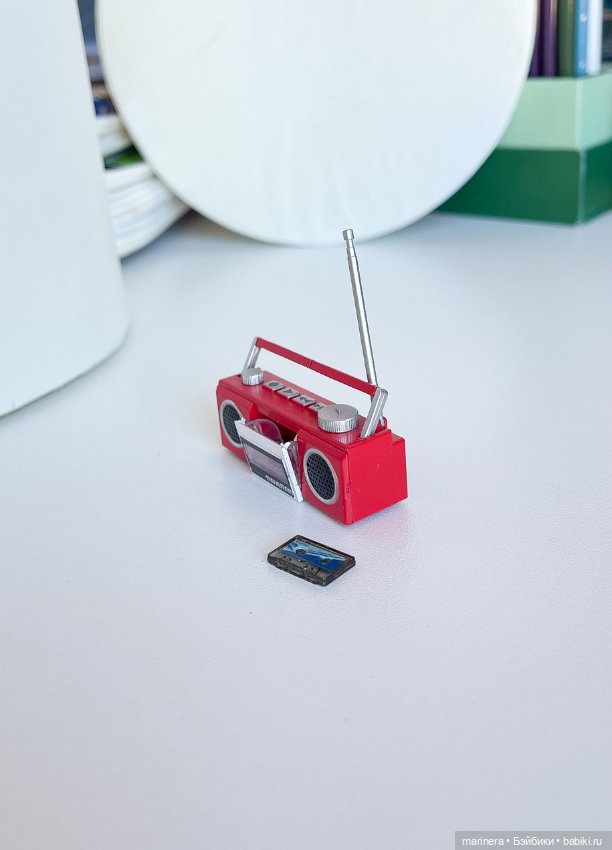 Магнитофон из серии re-ment (фото 2)