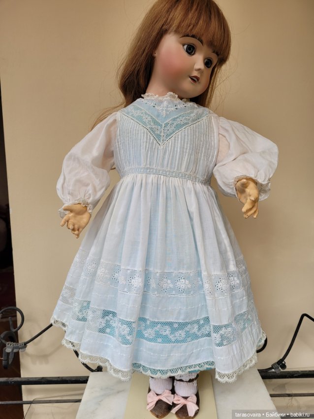Антикварное платье для куклы 58-65 см (фото 8)