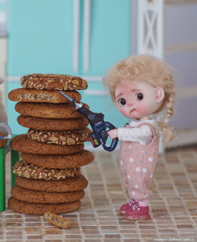 Миниатюрная пила re-ment — Аксессуары для BJD (фото 4)