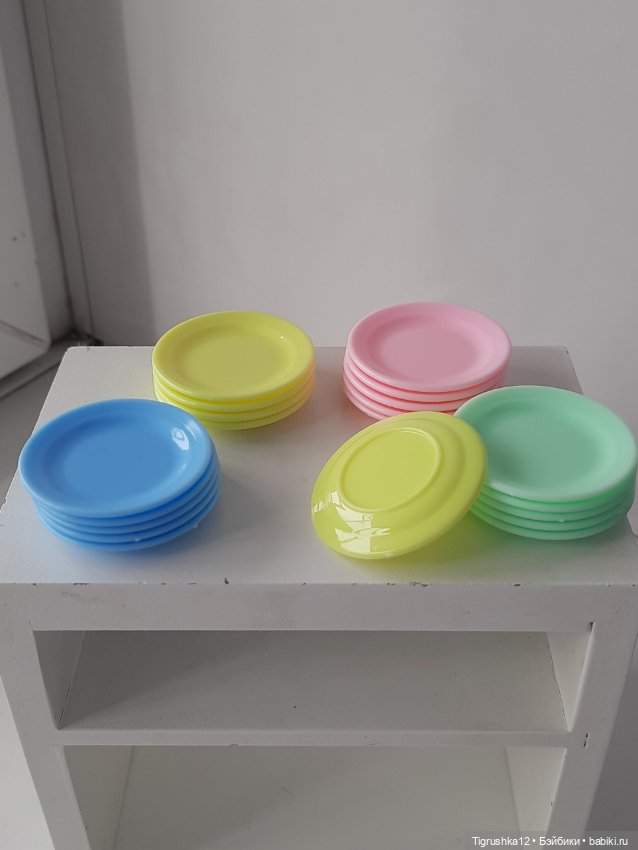 Тарелочки — Миниатюра для кукол (фото 6)