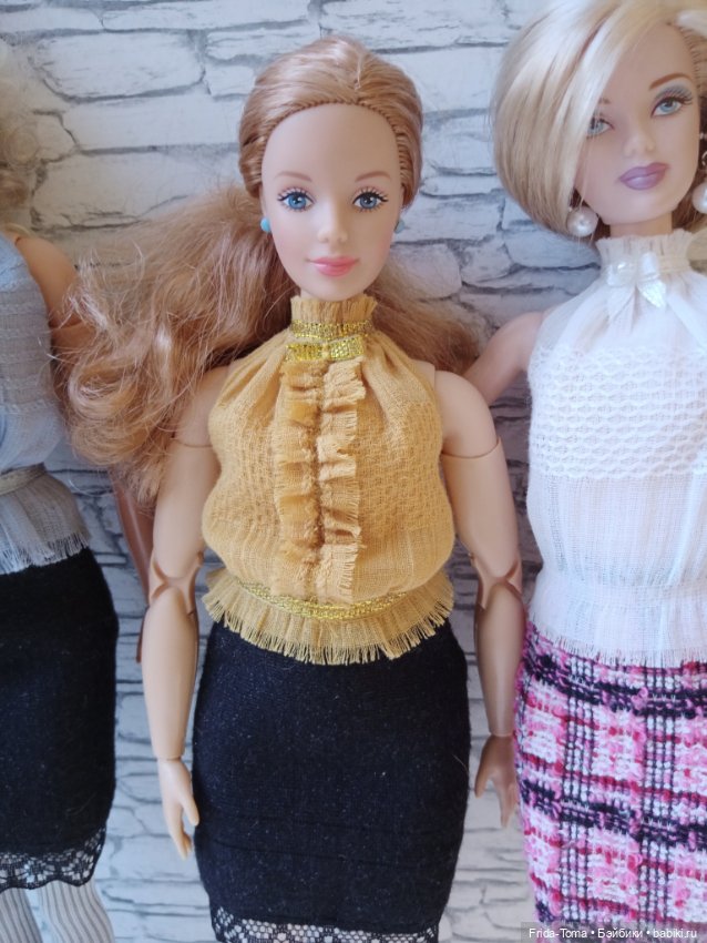 Одежда для барби пышка высокая стандарт интегрити поппи (фото 8)