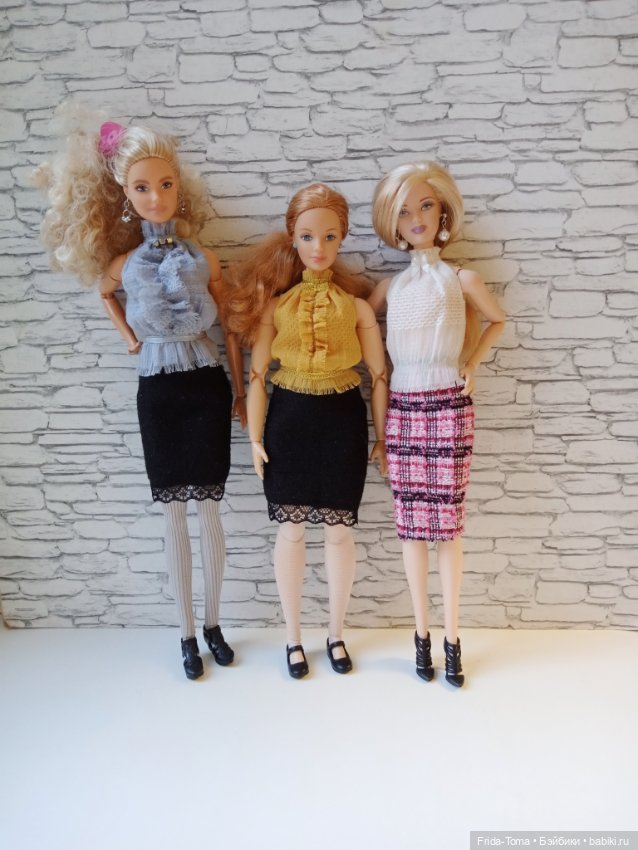 Одежда для барби пышка высокая стандарт интегрити поппи (фото 6)