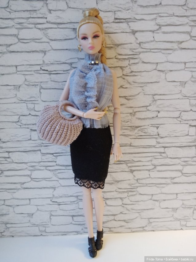 Одежда для барби пышка высокая стандарт интегрити поппи (фото 2)