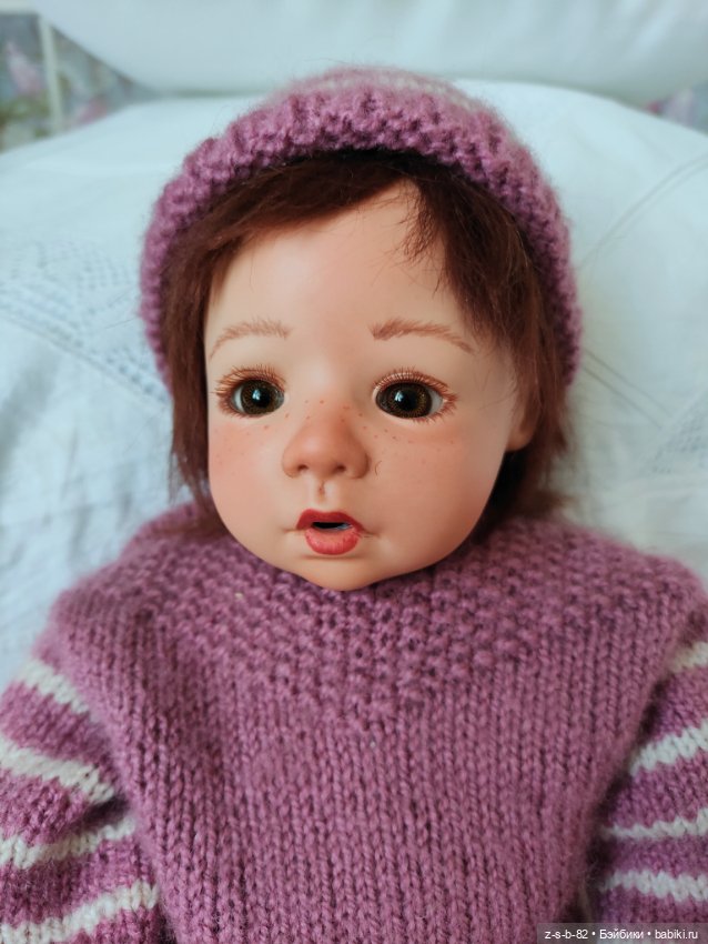 Авторская кукла по молду Evelyn Pfaffendorf (фото 6)