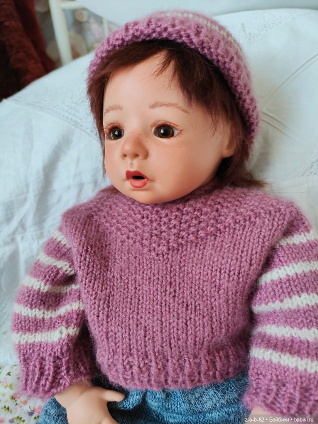 Авторская кукла по молду Evelyn Pfaffendorf (фото 2)