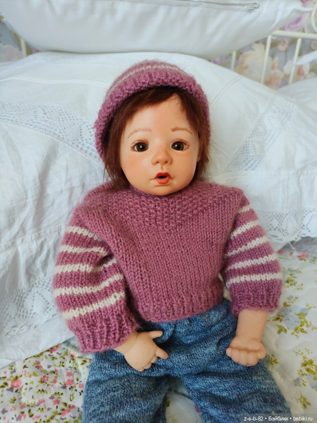 Авторская кукла по молду Evelyn Pfaffendorf