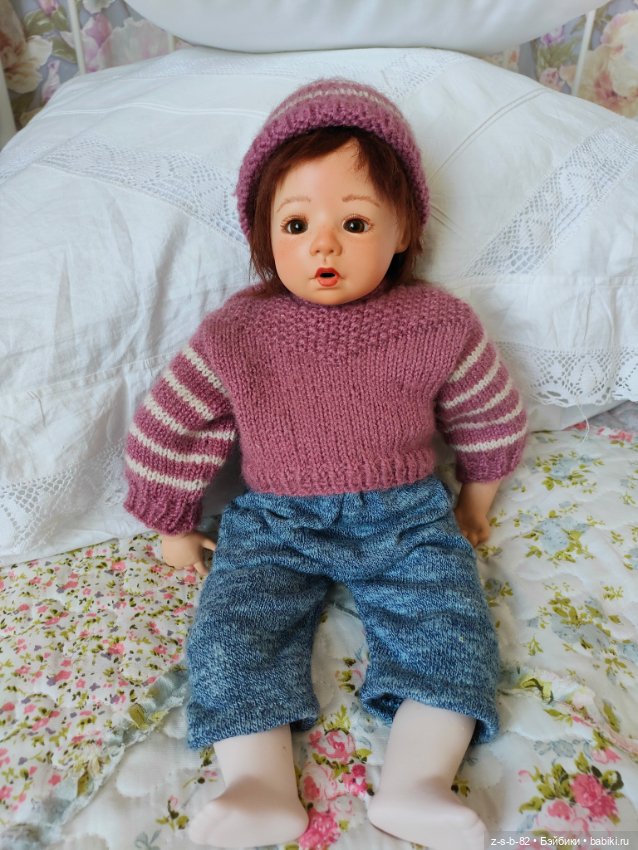 Авторская кукла по молду Evelyn Pfaffendorf (фото 8)