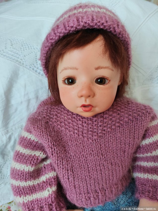 Авторская кукла по молду Evelyn Pfaffendorf (фото 3)