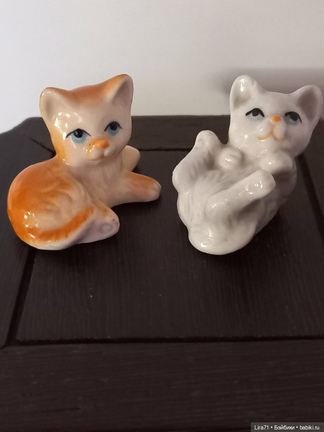 Статуэтки милых котят