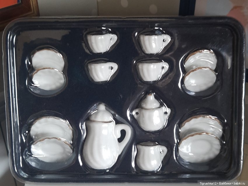 Чайный сервиз #1 — Посуда для кукол