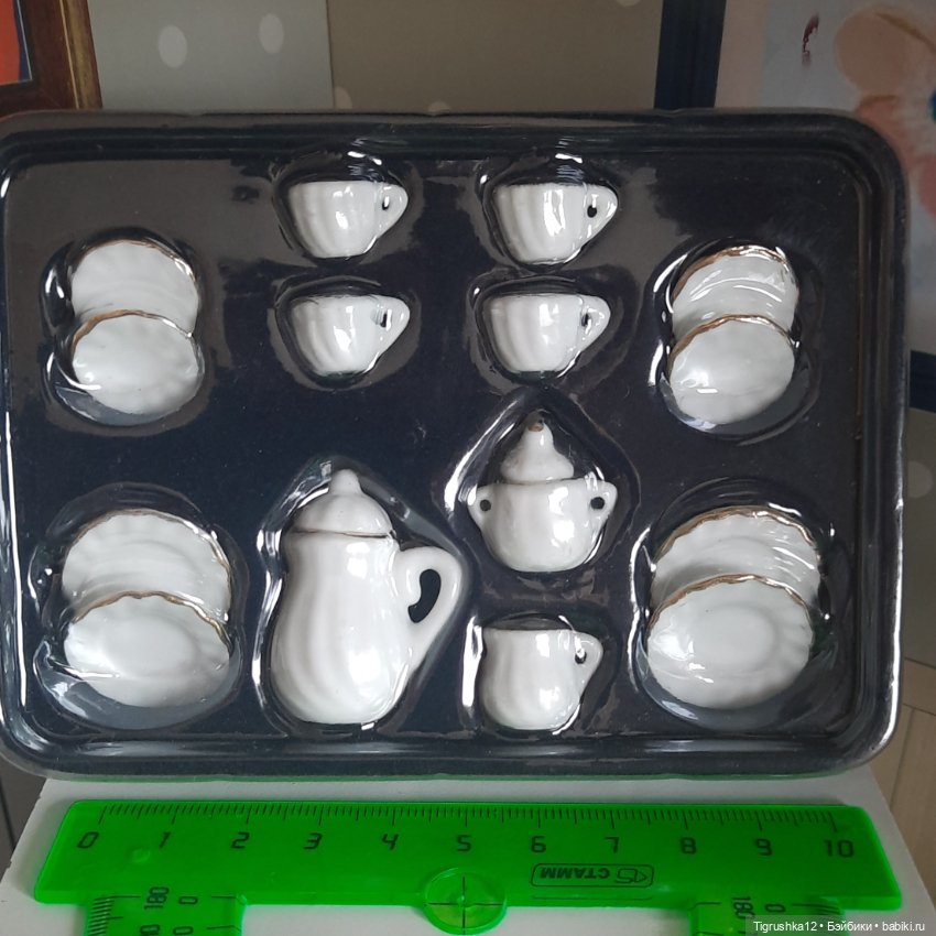 Чайный сервиз #1 — Посуда для кукол (фото 5)