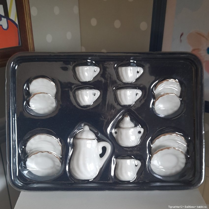 Чайный сервиз #1 — Посуда для кукол (фото 3)