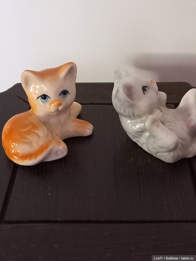 Статуэтки милых котят (фото 2)