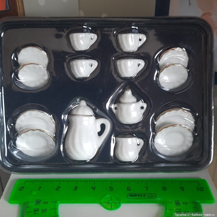 Чайный сервиз #1 — Посуда для кукол (фото 4)