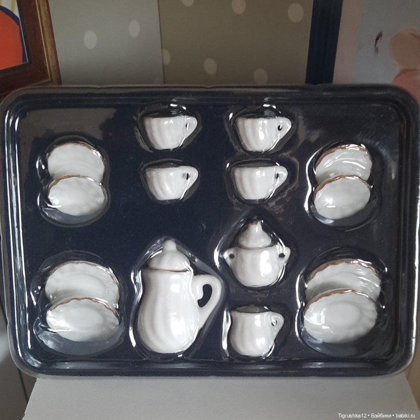 Чайный сервиз #1 — Посуда для кукол (фото 2)