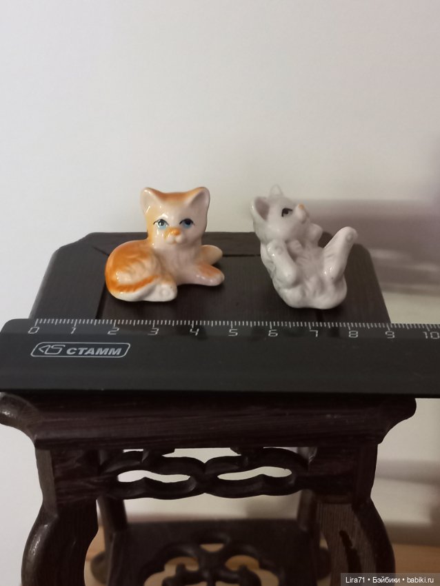 Статуэтки милых котят (фото 6)