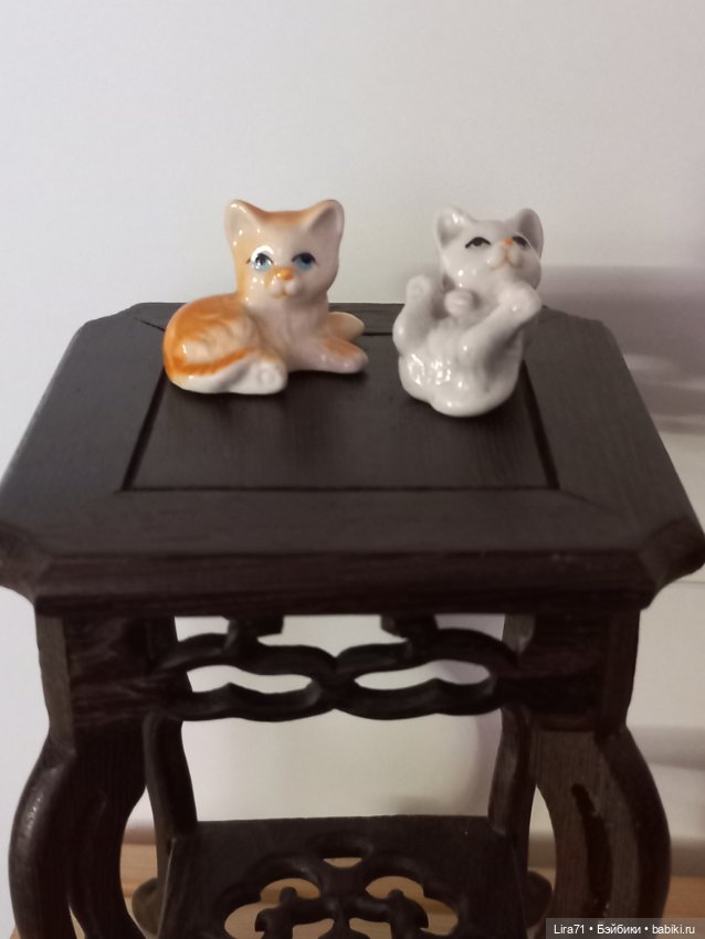 Статуэтки милых котят (фото 5)