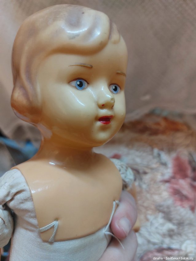 Винтажная кукла, СССР, РХК, 50-е годы (фото 5)