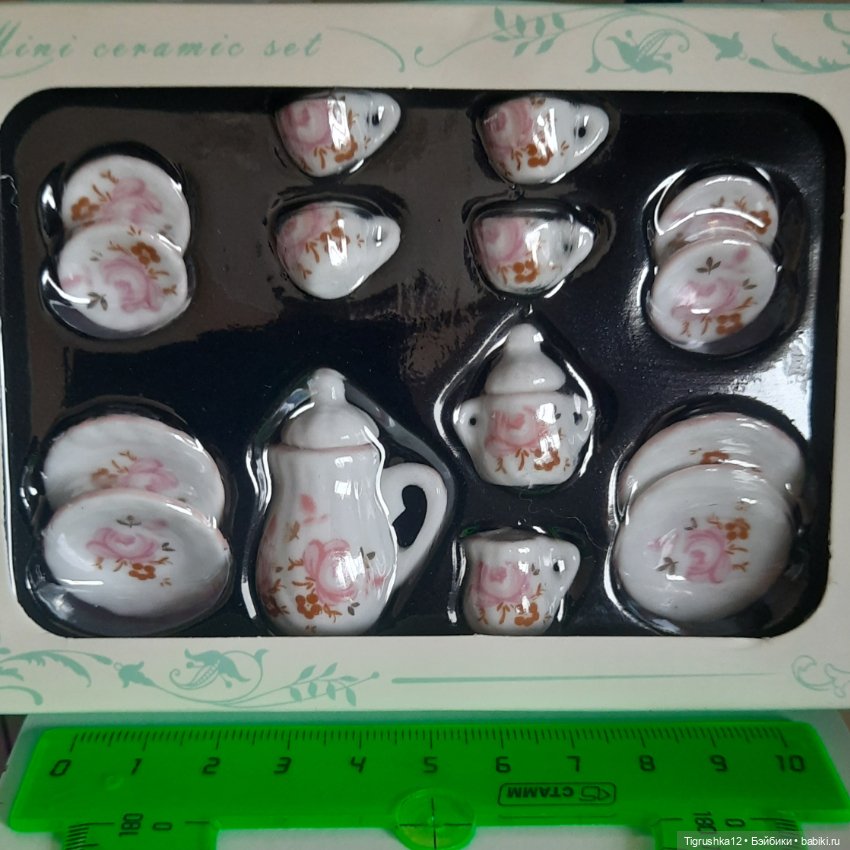 Чайный сервиз #4 — Посуда для кукол (фото 4)