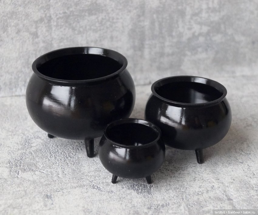 Набор котлов в масштабе 1:6